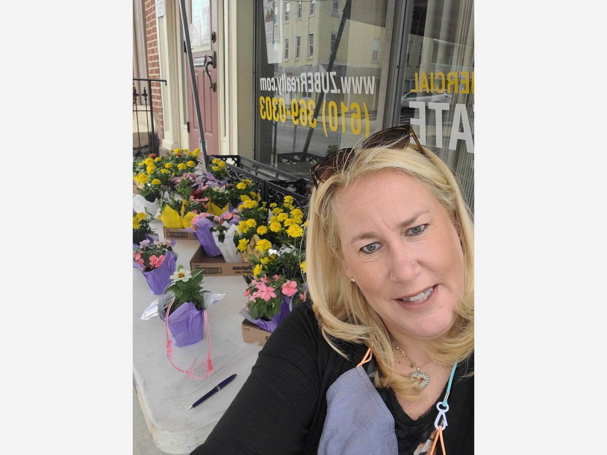Richard A. Zuber Realty Celebrates Mothers with Flower Giveaway The Boyertown Area Expression