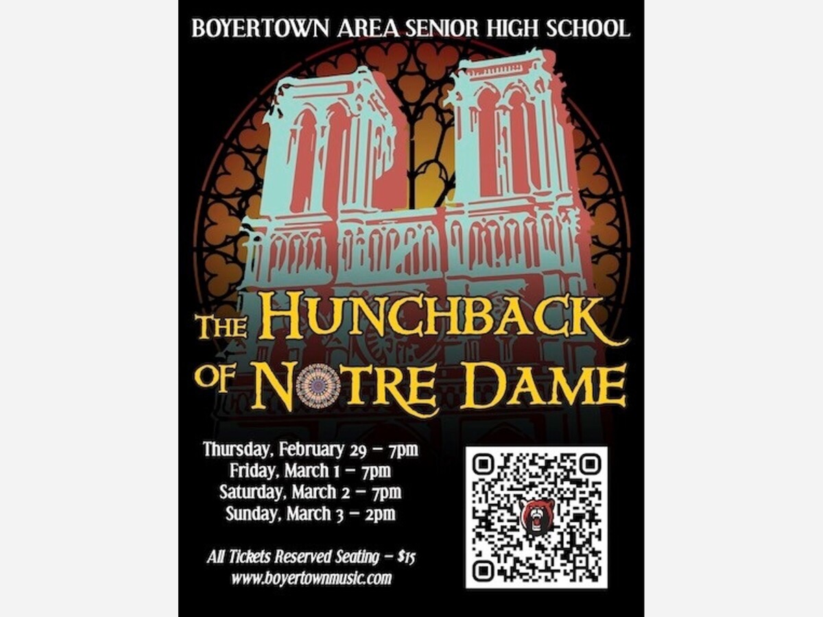 Boyertown Musical: Curtain Will Rise on "The Hunchback of Notre Dame" | The Boyertown Area Expression