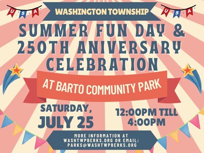 Summer Fun Day & 250th Anniversary Celebration