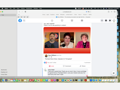 Join Me and Be Inspired with Gary Williams The Back Room Network
