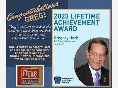 Congratulate Greg Herb for a 2023 Lifetime Achievement Award