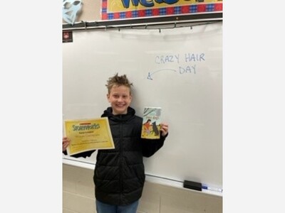 Elementary School Student Earns Recognition for His Creative Writing