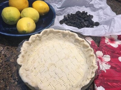 Philosophizing About Food With Francine: Baking with Meyer Lemons and Lava Rocks