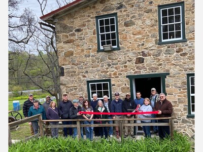 Boyertown Historical Society Holds Grand Opening and Ribbon Cutting at Bahr’s Mill
