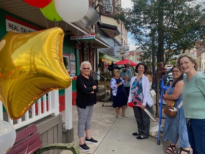 Ribbon Cutting for Carmelo's Pizza Introduces New Owners of Refurbished Parlor