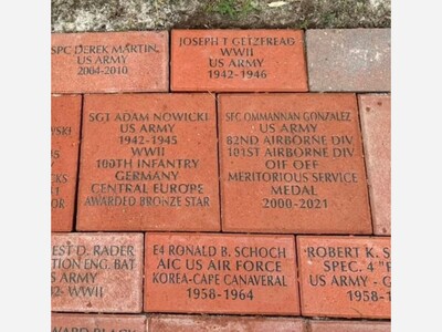 American Legion Honors Veterans with Brick Project