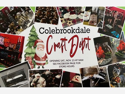 The Colebrookdale Craft Depot Open for Local Shoppers