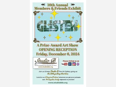 Studio B Fine Art Gallery Opens “Glisten: Bringing Light to Life”