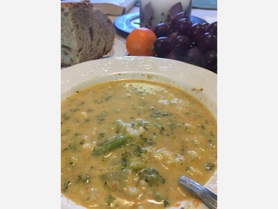 Philosophizing About Food With Francine: Broccoli-Cauliflower Soup