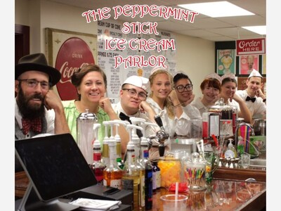 The Peppermint Stick Ice Cream Parlor: a Long-Time Dream Realized 
