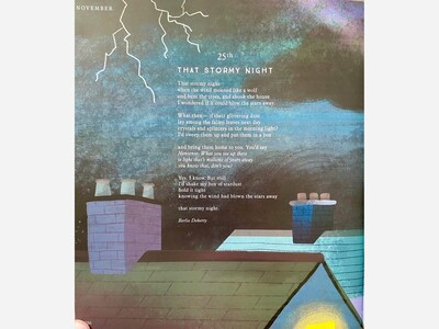 Linda Jacobs' Childhood Memory Captured in  That Stormy Night 