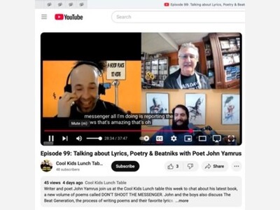 National Poetry Month Finds John Yamrus in Video & Print