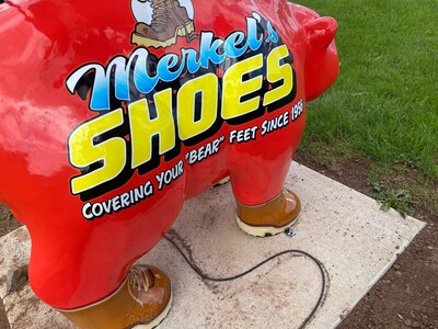 Merkel's Shoes Adds to Bear Fever Collection