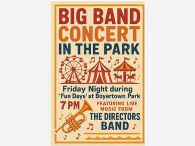  Fun Days  Event Will Feature Big Band Concert
