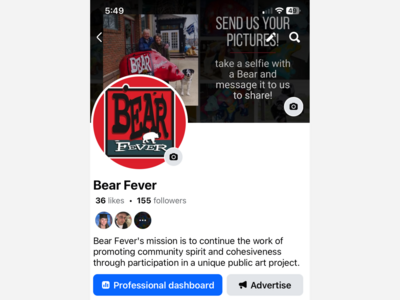 Finally! Bear Fever Debuts a Facebook Page