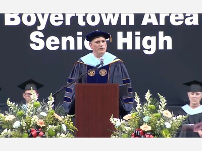 Boyertown Area School District Superintendent Dr. Scott A. Davidheiser Offers Advice to Class of 2025