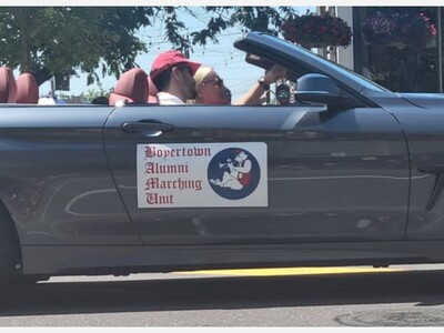 Boyertown Alumni Marching Unit Entertains July 4 Crowds