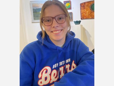  B Inspired  Finds Maddi Bowman a Gracious Volunteer