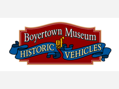 Boyertown Museum of Historic Vehicles To Host  Fourth Annual Cars & Cones Event