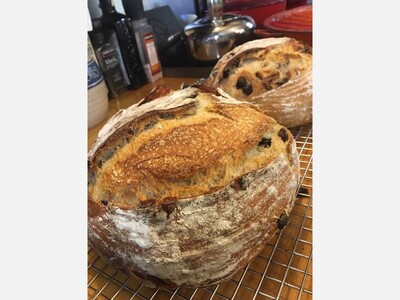 Philosophizing About Food With Francine: Sourdough Bread with Dried Fruits