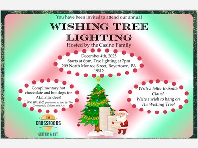 The Cascino Family Host 6th Annual Wishing Tree Lighting