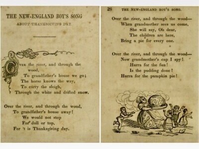 Francine Black's “Hurrah for the Pumpkin Pie : Memories of My First Thanksgiving