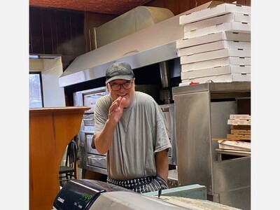 Second Monday's Thanks-a-gram in Farewell to Mario's Pizza