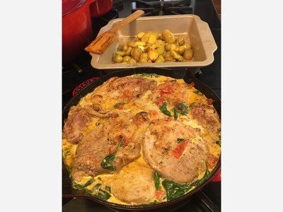 Philosophizing About Food With Francine: Pork Loin Medallions alla Pizzaiola