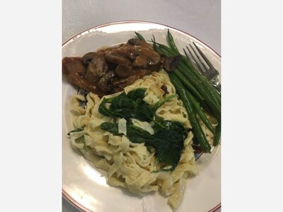 Philosophizing About Food With Francine: Schnitzel With Noodles