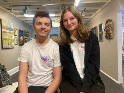  B Inspired  Applauds Student Efforts Behind  Paint the Town Blue 