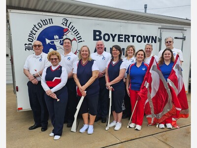 Boyertown Alumni Marching Unit Celebrates 50 As Nation Celebrates 250