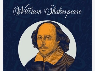 April 23: One-a-Day in Celebration of National Poetry Month & William Shakespeare's Birth and Death Day