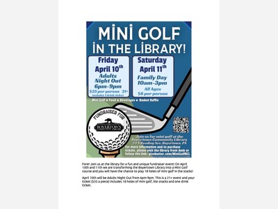 Fore! Boyertown Library Hosts Mini-Golf Events 