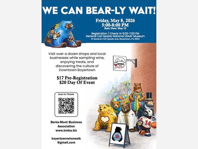 Berks-Mont Business Association Can Bear-ly Wait for May 8