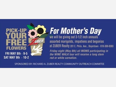 Richard A. Zuber Realty to Celebrate Moms for Mother's Day