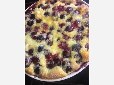 Philosophizing About Food With Francine: Summer Fruit Clafoutis