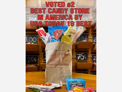 Peppermint Stick Candy Store & Ice Cream Parlor Announces WE DID IT! 