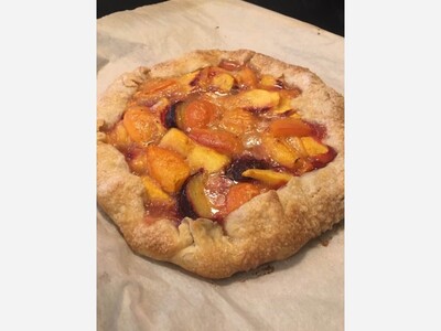 Philosophizing About Food With Francine: Summer Stone Fruit Galette
