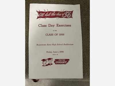 Seventy Years Later,  Boyertown Class of 1956 Is Coming Home 