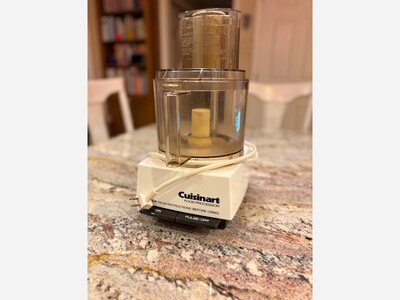Musing About the Cuisinart That Came With a Baby