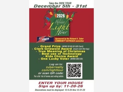 Zuber Realty Light Tour Registration Begins October 22, 2026
