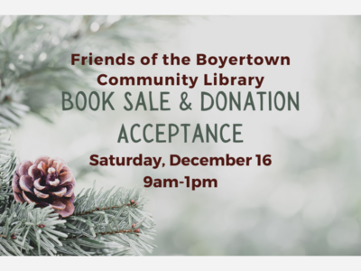 Book Sale & Donation Acceptance Day