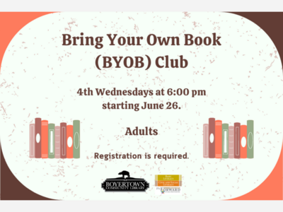 Bring Your Own Book (BYOB) Club