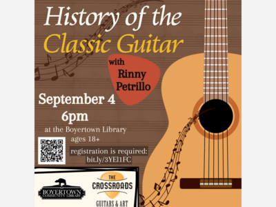History of the Classic Guitar with Rinny Petrillo