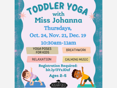 Toddler Yoga with Miss Johanna