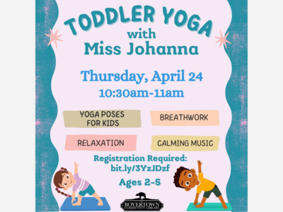 Toddler Yoga with Miss Johanna