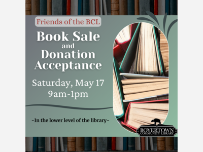 Book Sale & Donation Acceptance Day