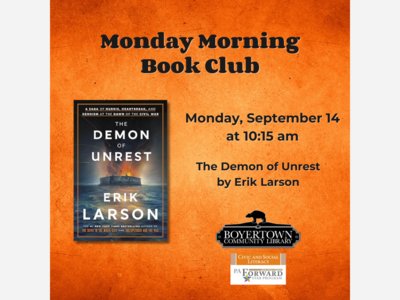 Monday Morning Book Club