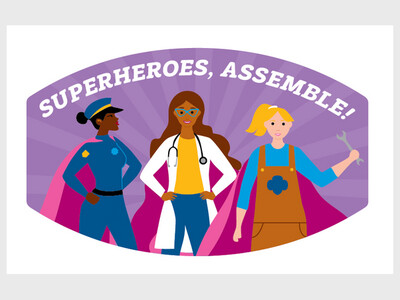 Girl Scouts Superheroes Assemble 