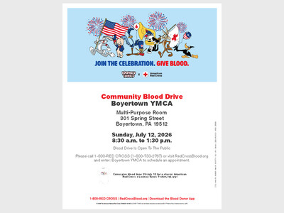 Boyertown YMCA Community Blood Drive